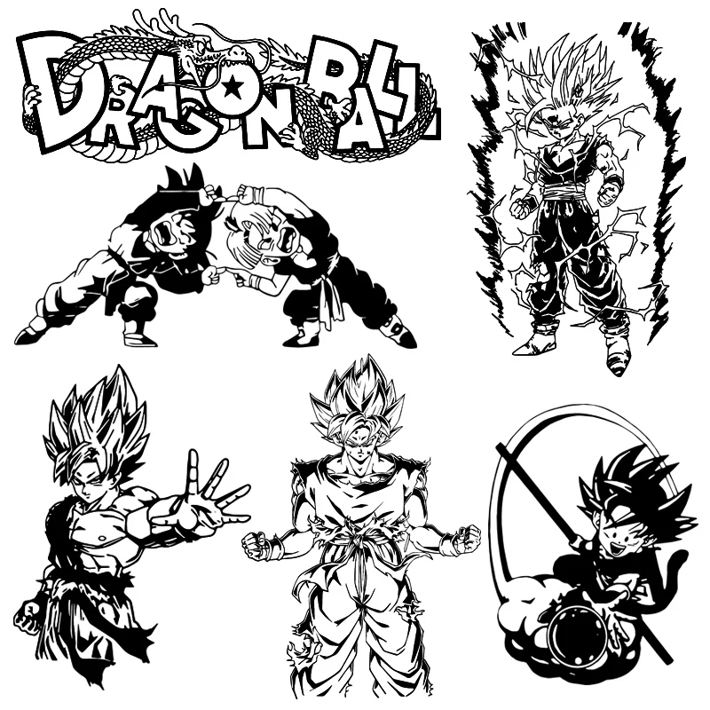 Ornament Ball Set - Dragon Ball Goku Saiyan Vegeta Wall