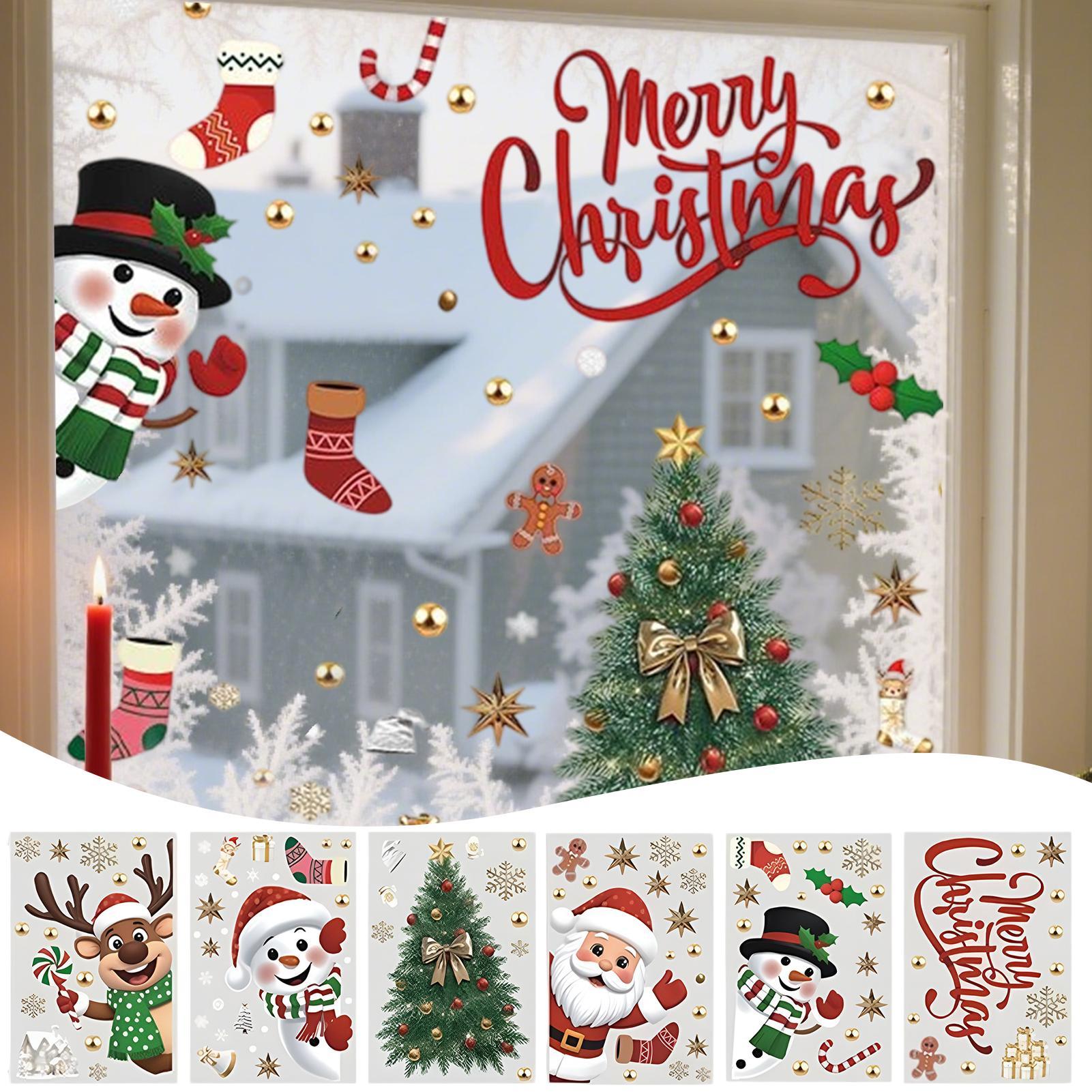 Christmas Window Decorations H - Snowflake Window Decal recensie en prijs