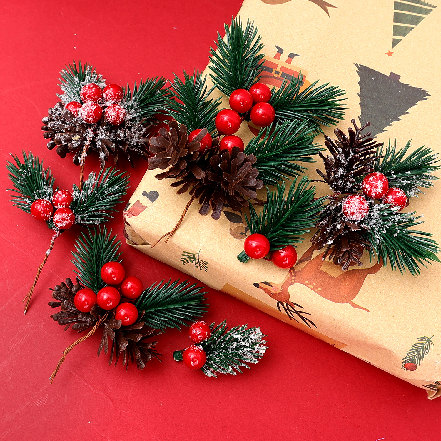 5/50Pcs Christmas Artificial P - Christmas Tree Artificial recensie en prijs