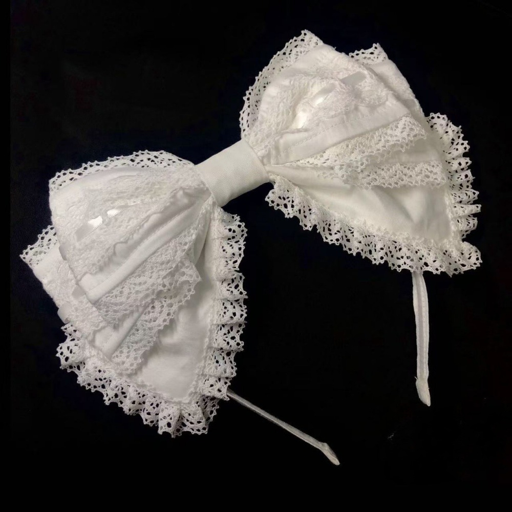 Y2K Lolita Lovely Lace Headban - Ribbon Bow Gift recensie en prijs