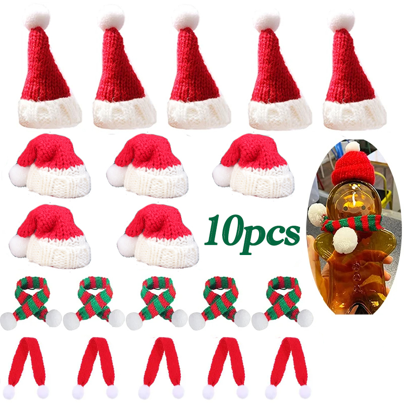1-10pcs Christmas Doll Mini Fi - Santa Hat Plush recensie en prijs