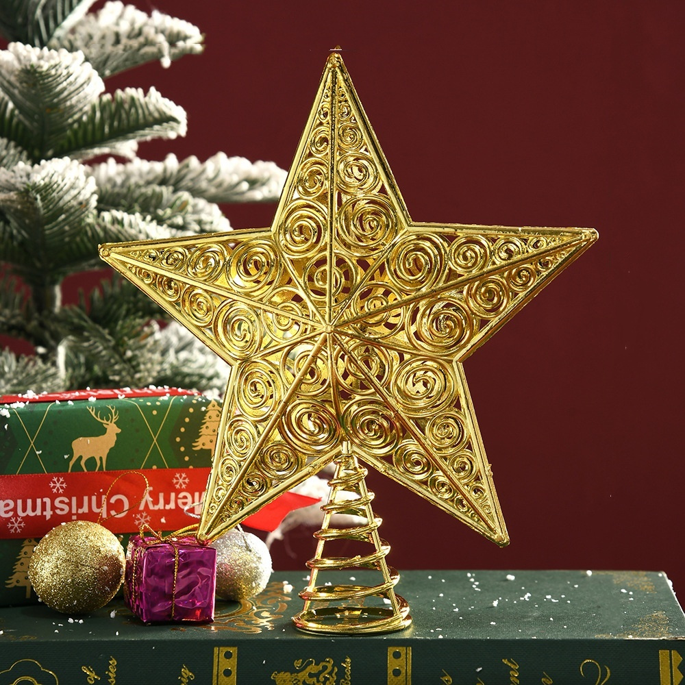 Gold Glitter Christmas Tree To - Star Tree Topper recensie en prijs