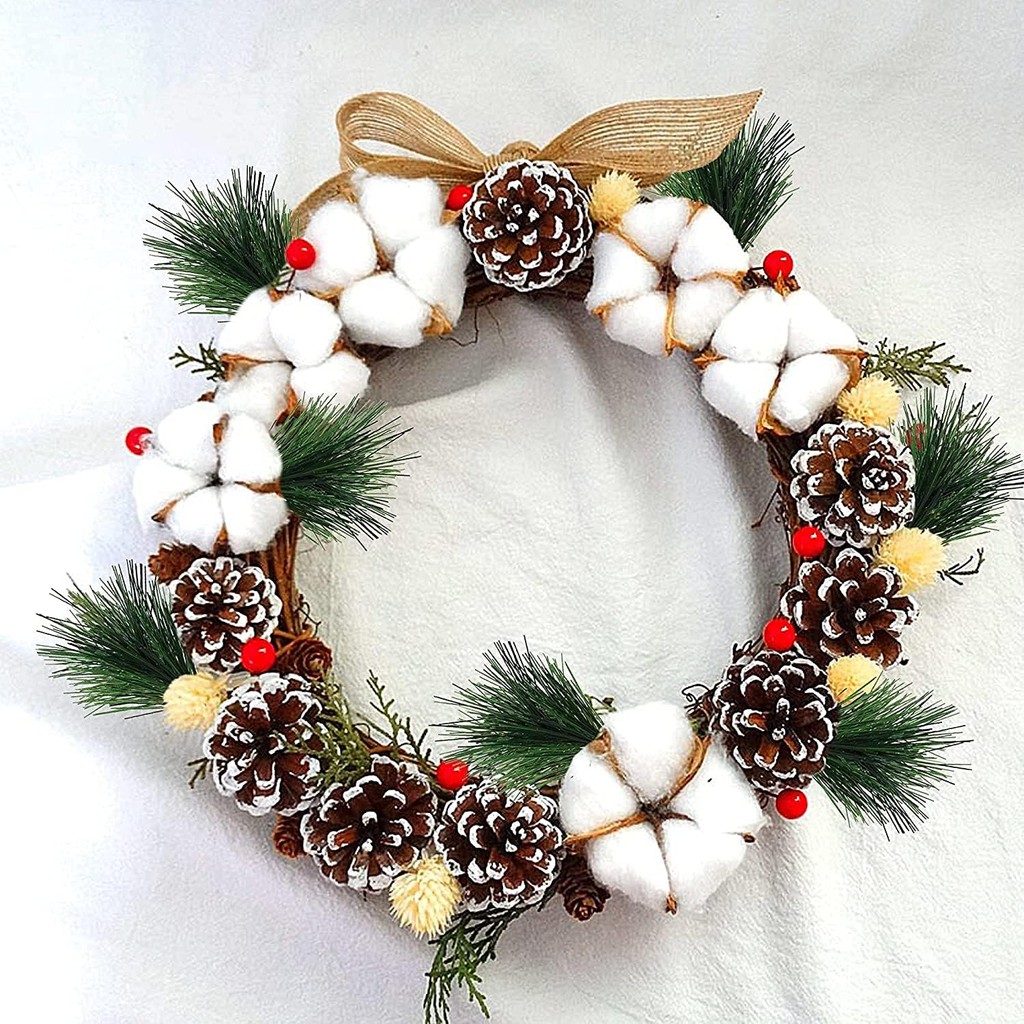 10-100pcs Artificial Green Pin - Christmas Wreath Fake recensie en prijs