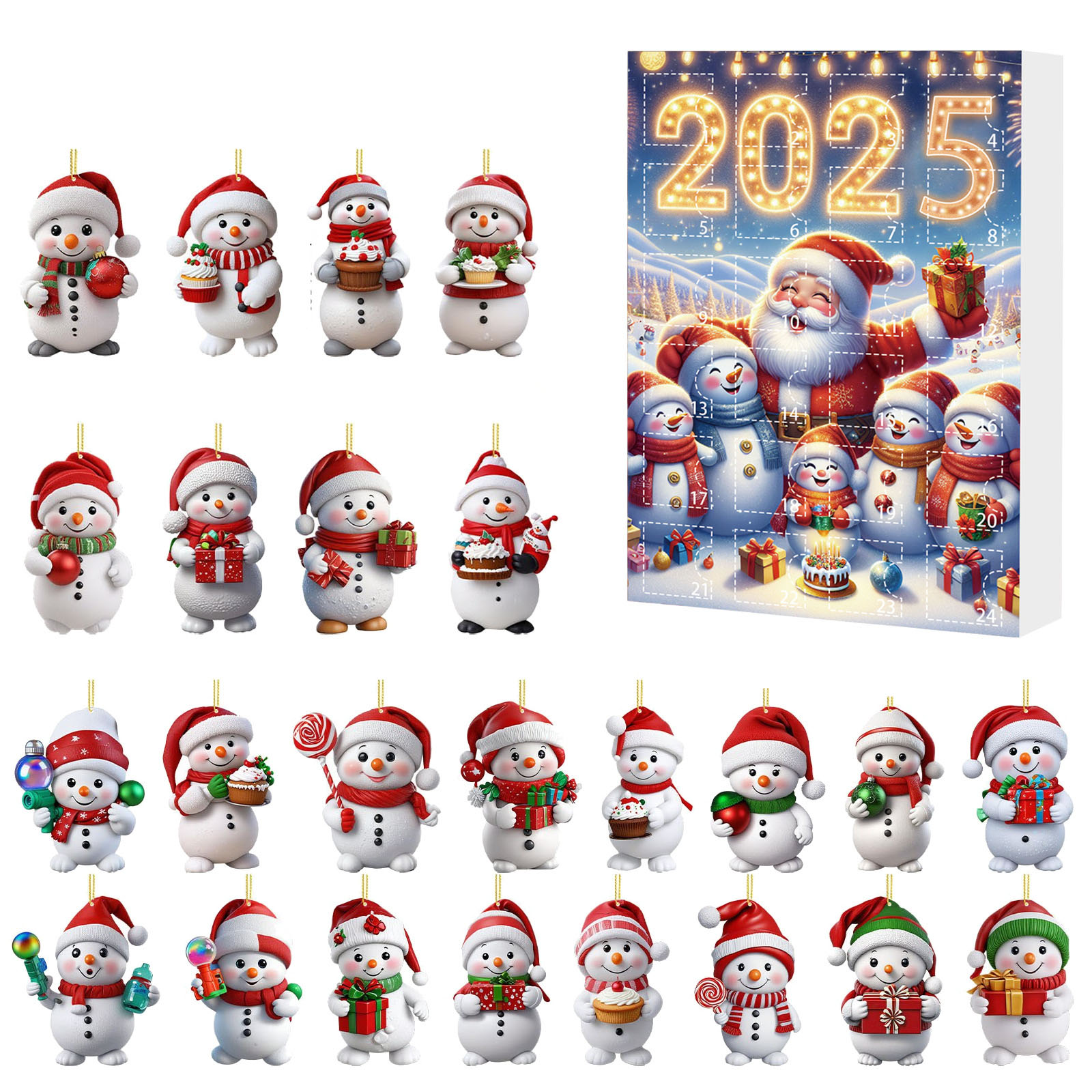 Christmas Advent Calendar with - Advent Calendar Gift recensie en prijs