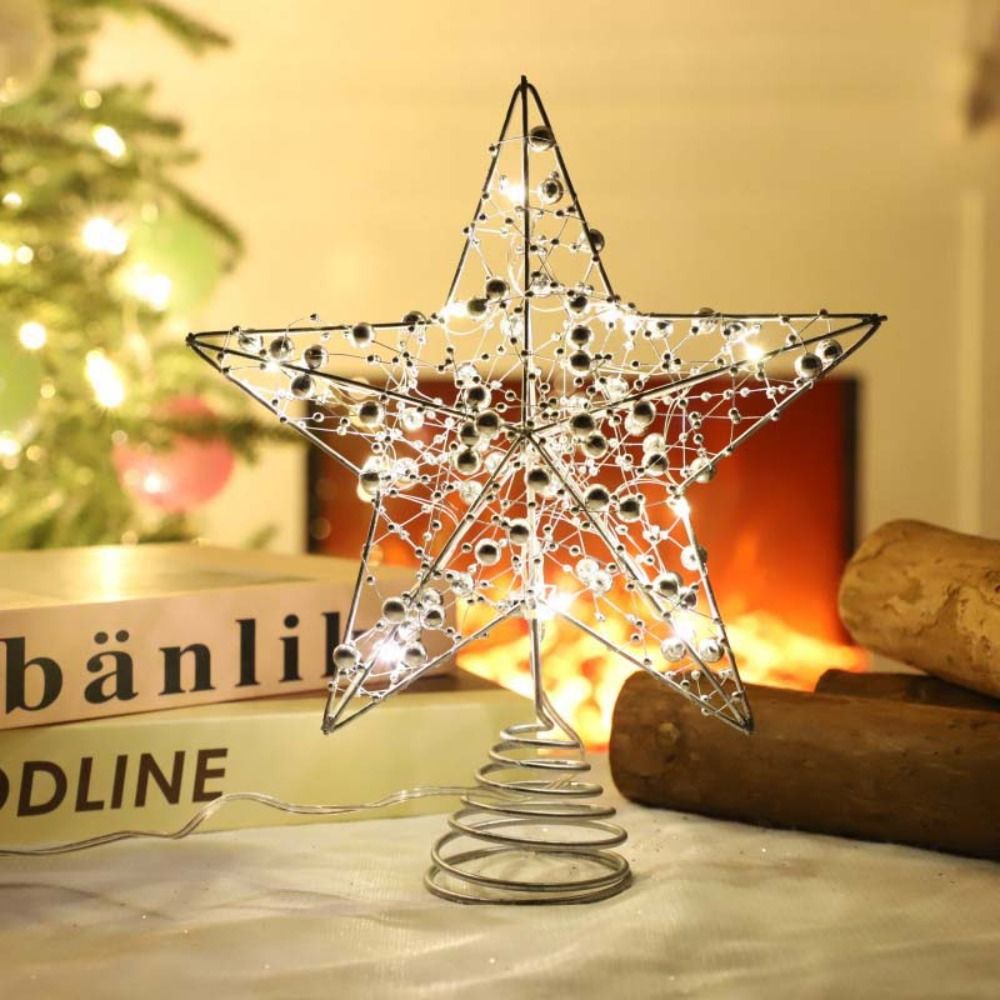 Gold/Silver LED Christmas Tree - Star Tree Topper recensie en prijs