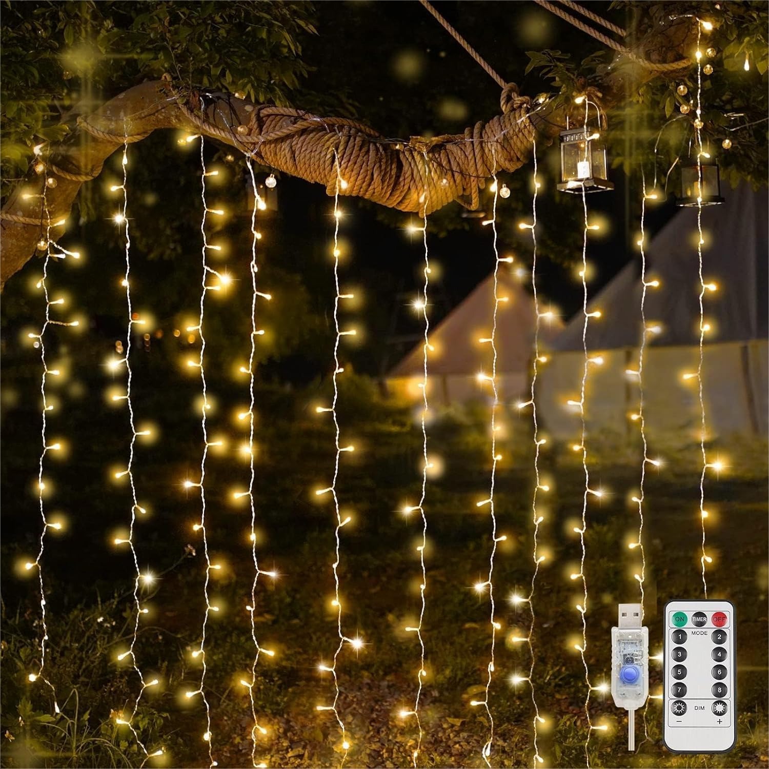 Curtain Lights For Bedroom 200 - Christmas Lights Outdoor recensie en prijs