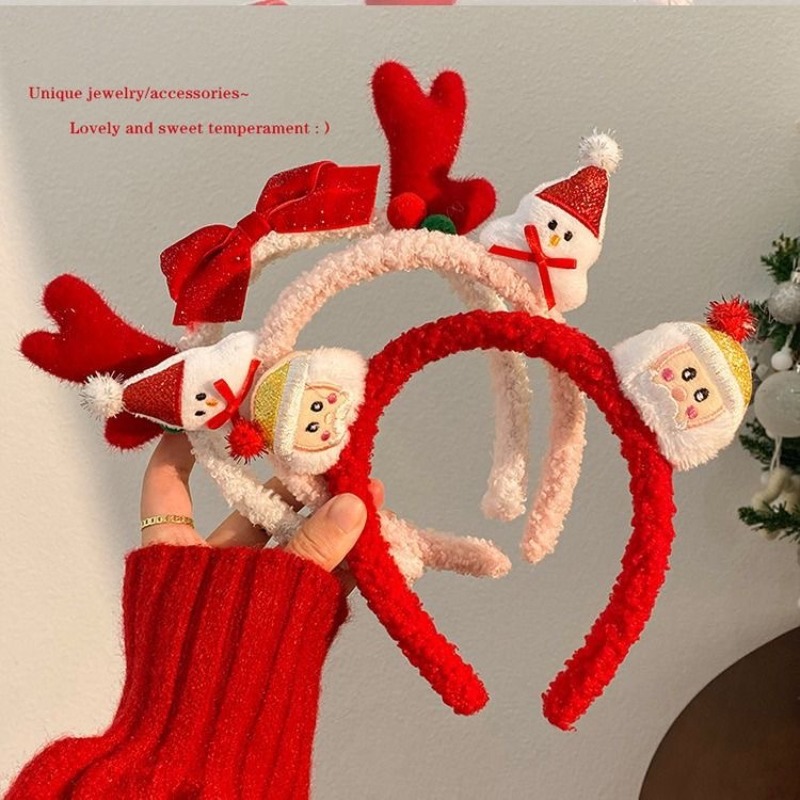 Christmas Santa Cute Bear Plus - Reindeer Antlers Headband recensie en prijs