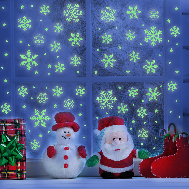 Christmas Luminous Snowflake W - Snowflake Window Decal recensie en prijs