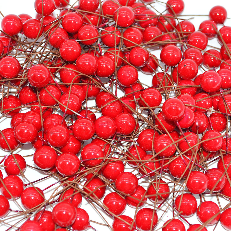 50pcs Mini Pearl Plastic Stame - Christmas Wreath Fake recensie en prijs