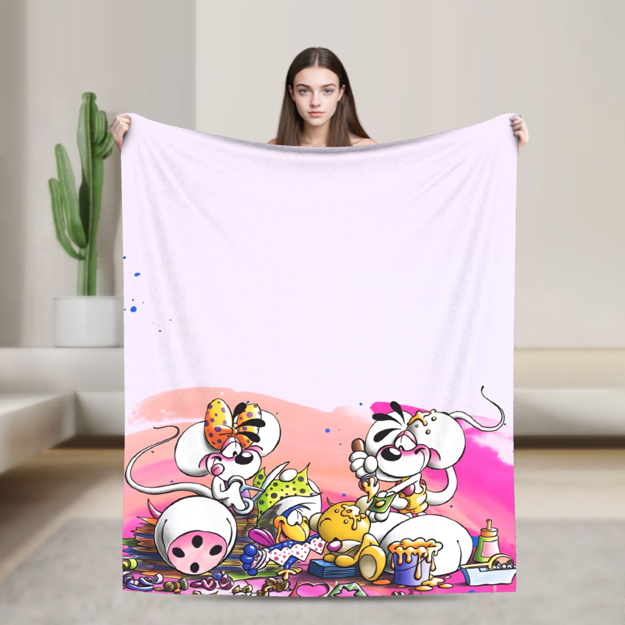 Christmas Diddl Super Soft Bla - Christmas Throw Blanket recensie en prijs