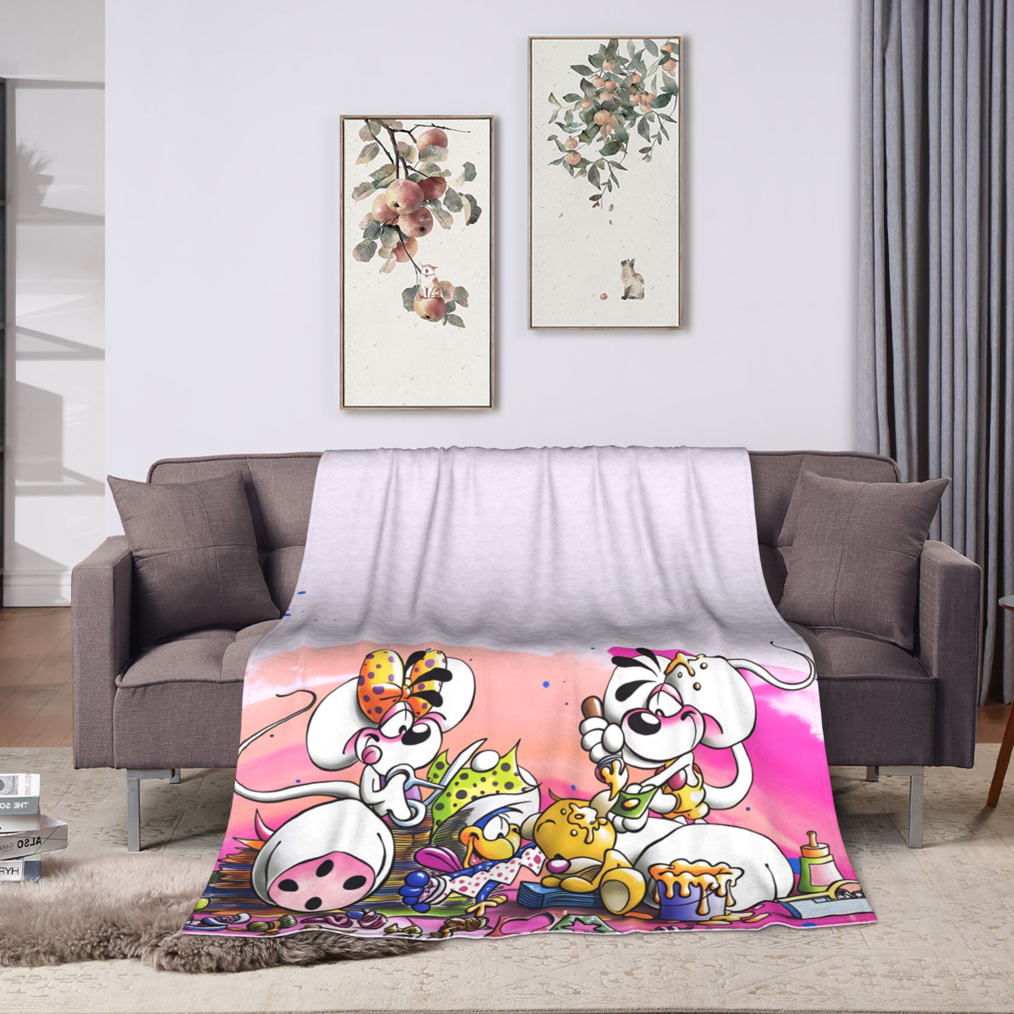 Christmas Diddl Super Soft Bla - Christmas Throw Blanket recensie en prijs