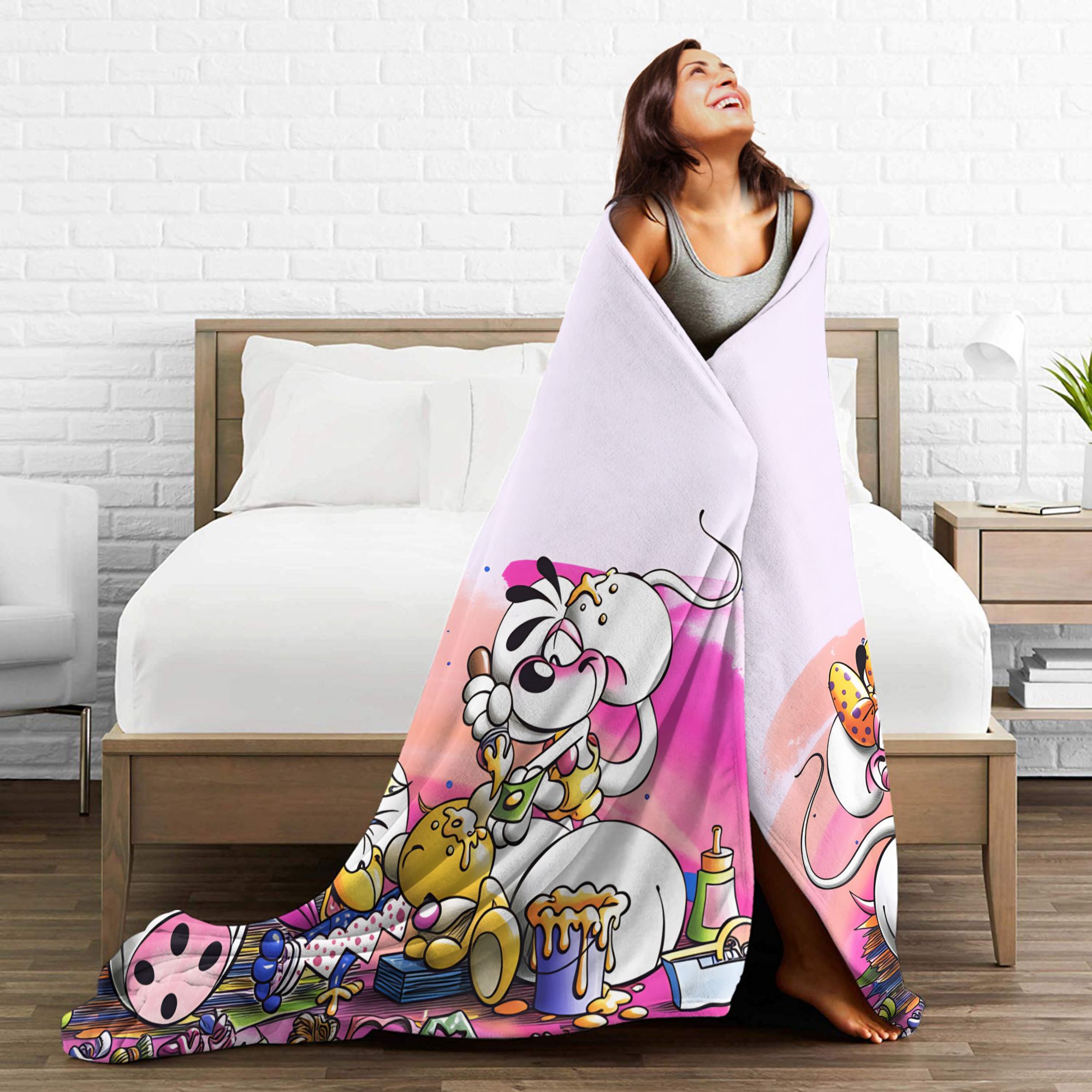 Christmas Diddl Super Soft Bla - Christmas Throw Blanket recensie en prijs