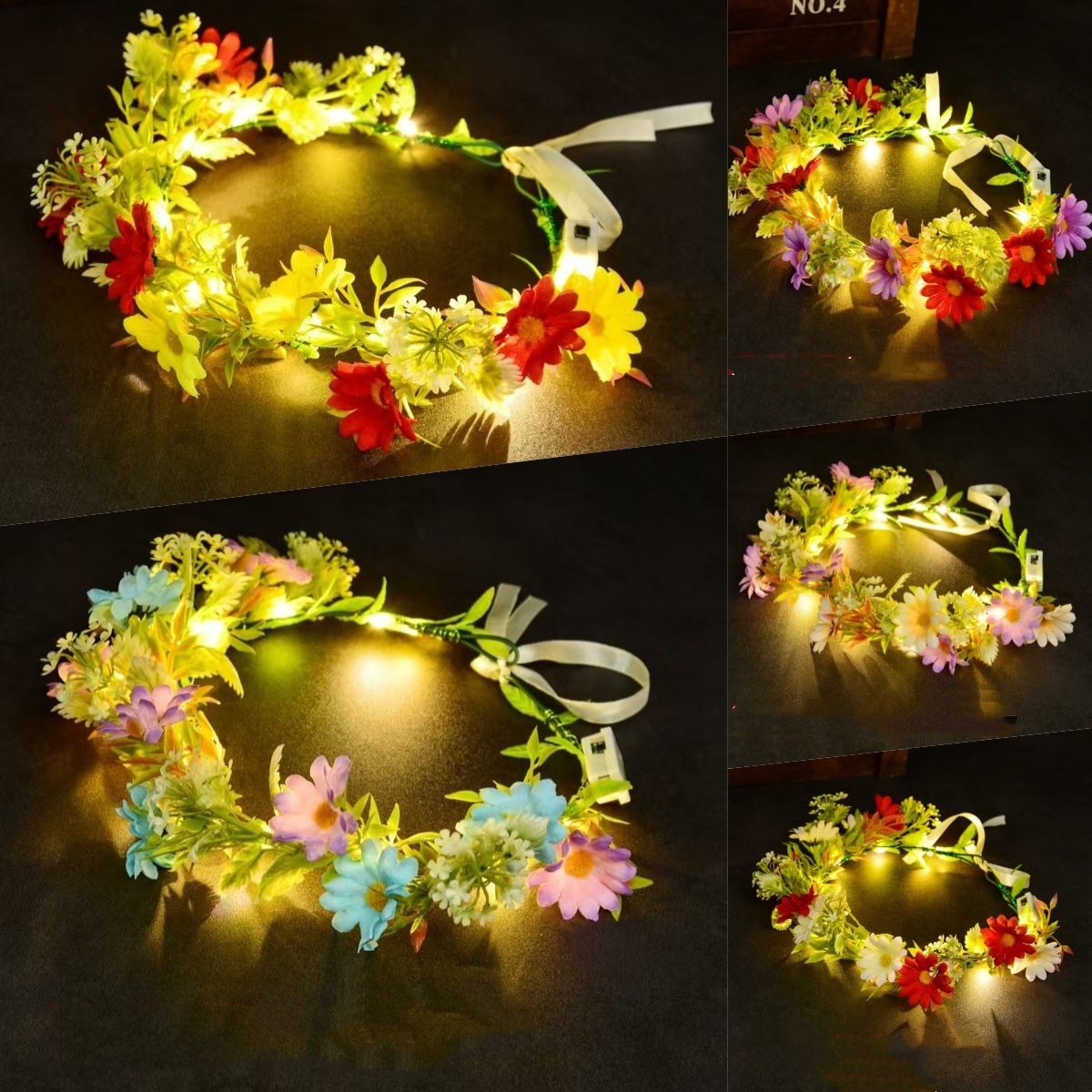 Luminous Floral Wreath LED Flo - Led Fairy String Lights recensie en prijs