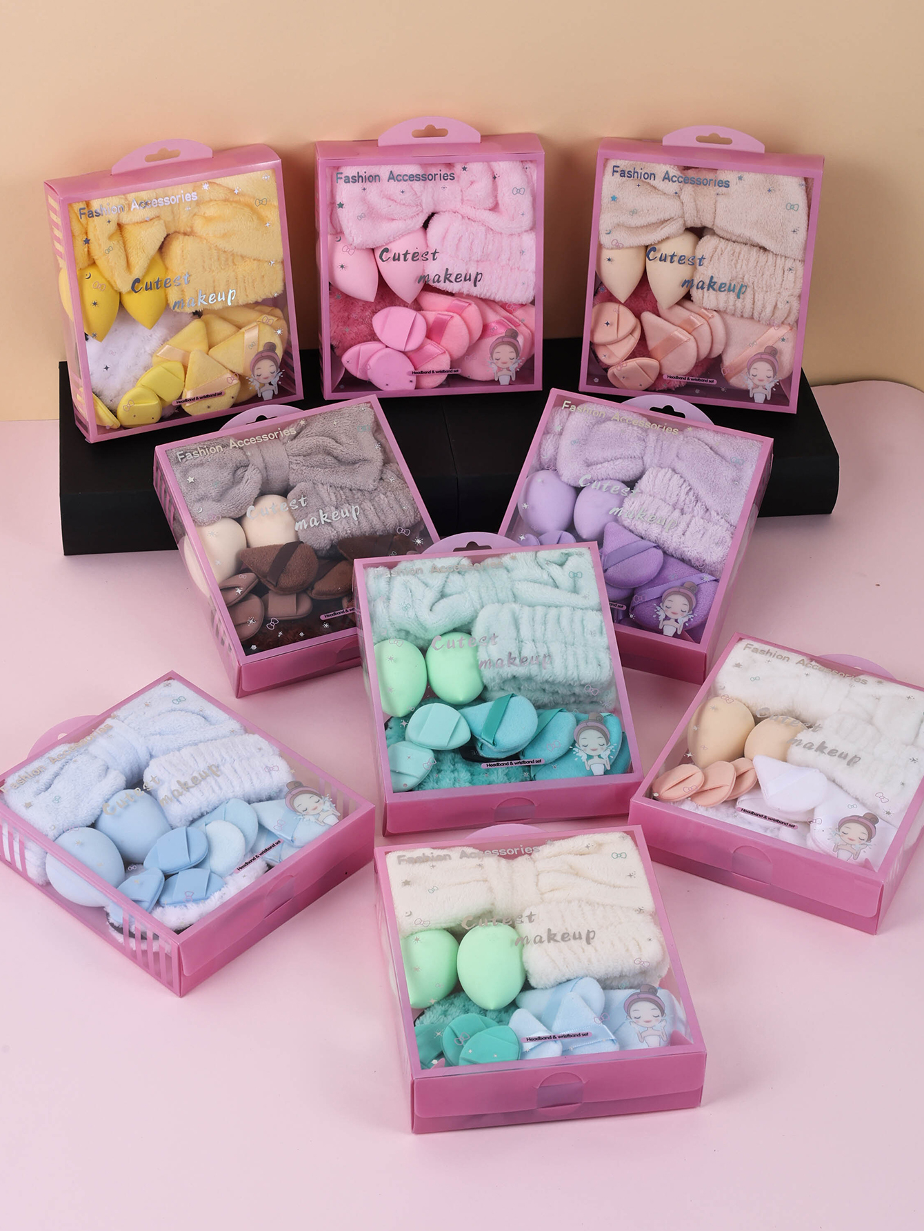 15pcs Women Wash Face Spa Hair - Ribbon Bow Gift recensie en prijs