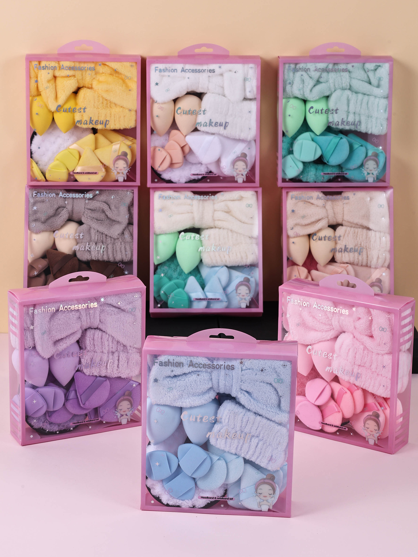 15pcs Women Wash Face Spa Hair - Ribbon Bow Gift recensie en prijs