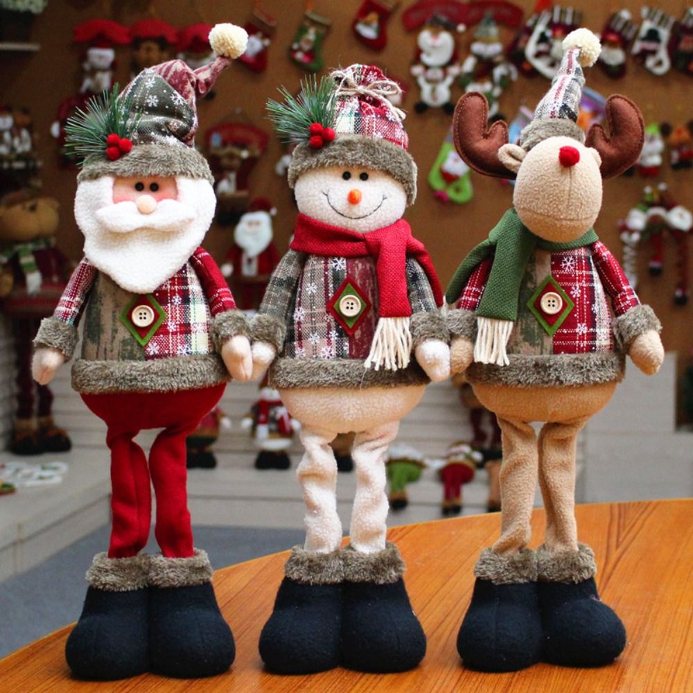 Christmas Santa Snowman-Reinde - Christmas Throw Blanket recensie en prijs