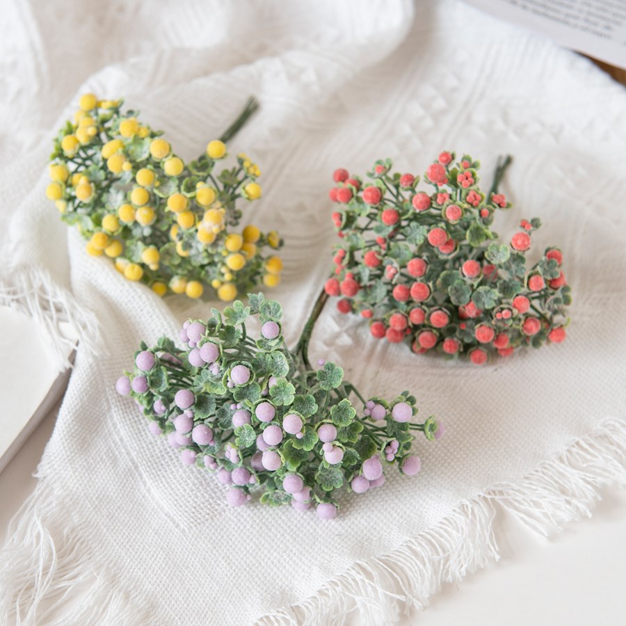Artificial Plum Flowers Baby's - Christmas Wreath Fake recensie en prijs