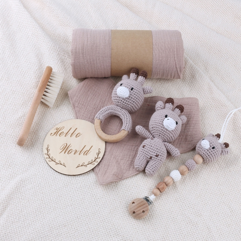 1 Set Baby Stuffed Animal Doll - Gift Box Wrap Set recensie en prijs