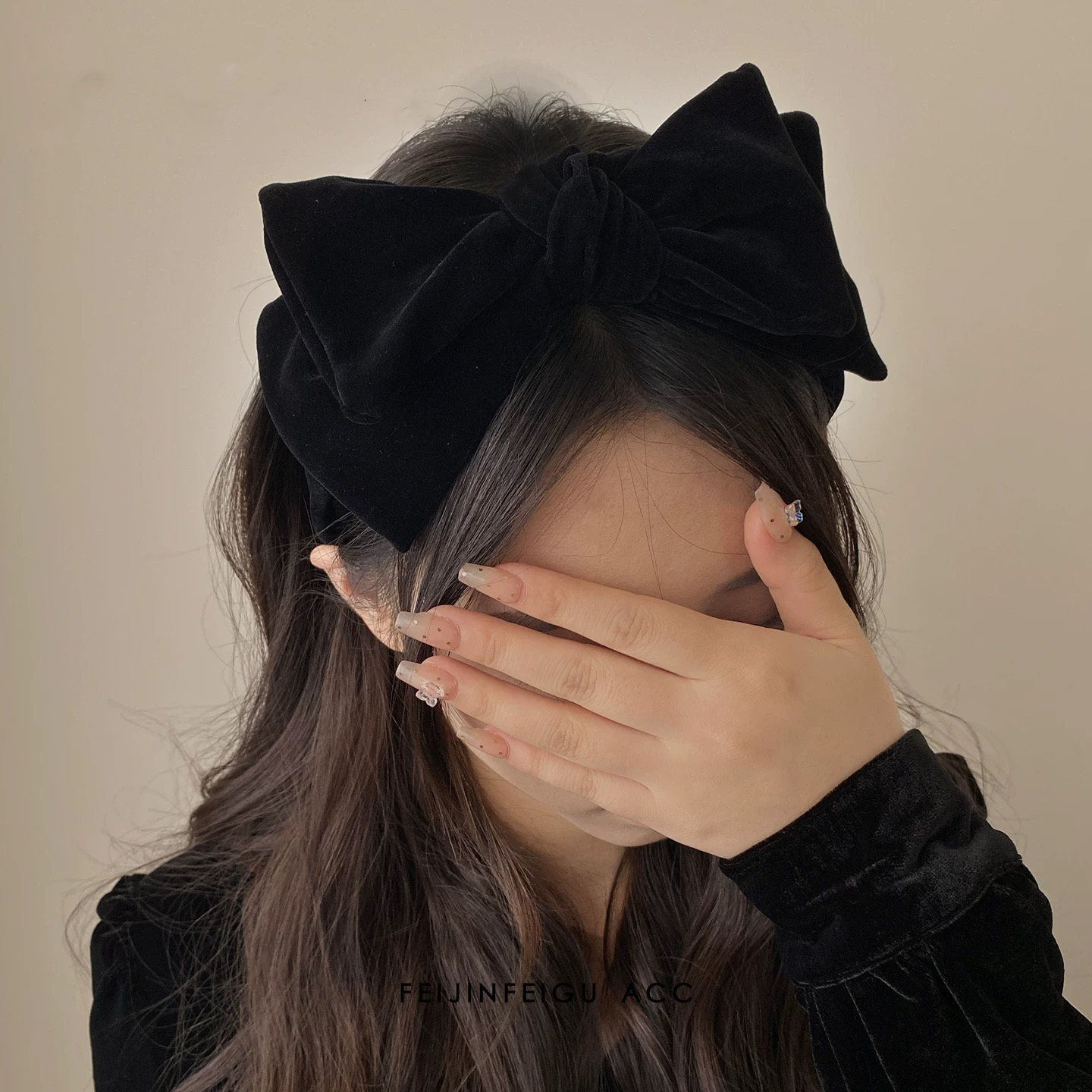 AWAYTR 1pc Large Velvet Bow Ha - Ribbon Bow Gift recensie en prijs