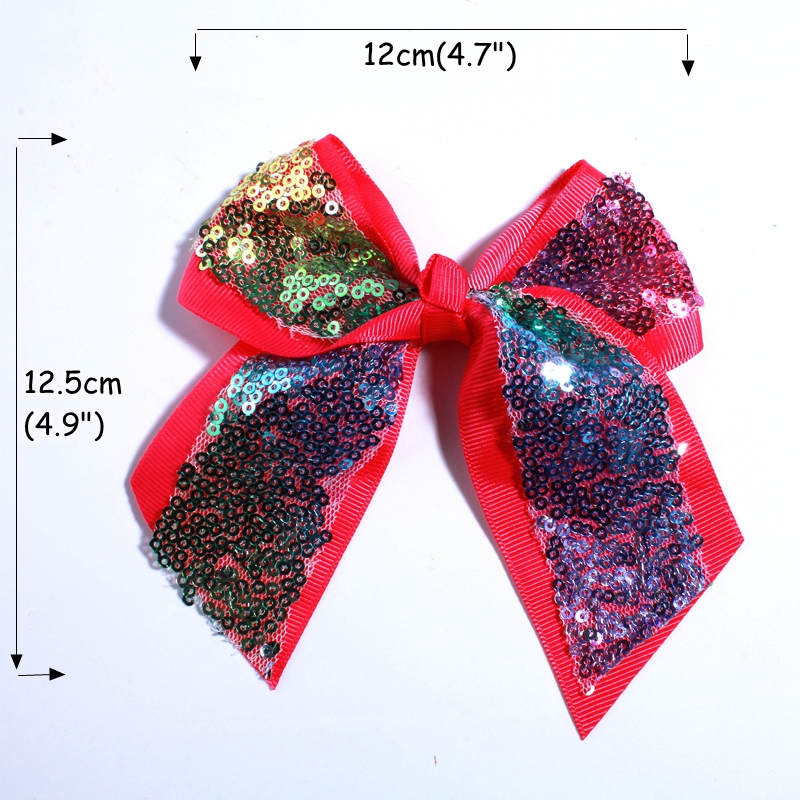 12CM Big Bling Sequins Grosgra - Ribbon Bow Gift recensie en prijs