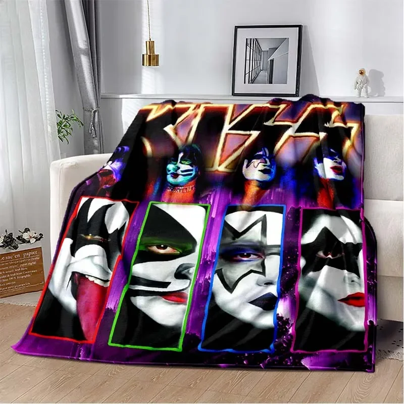 KISS Band Pattern Throw Blanke - Christmas Throw Blanket recensie en prijs