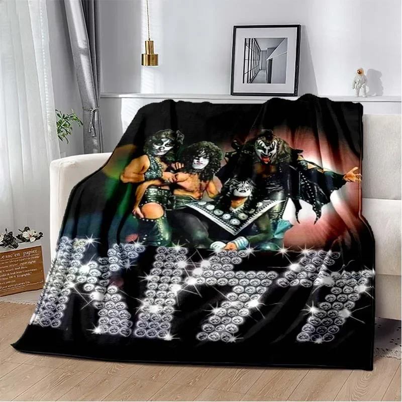 KISS Band Pattern Throw Blanke - Christmas Throw Blanket recensie en prijs