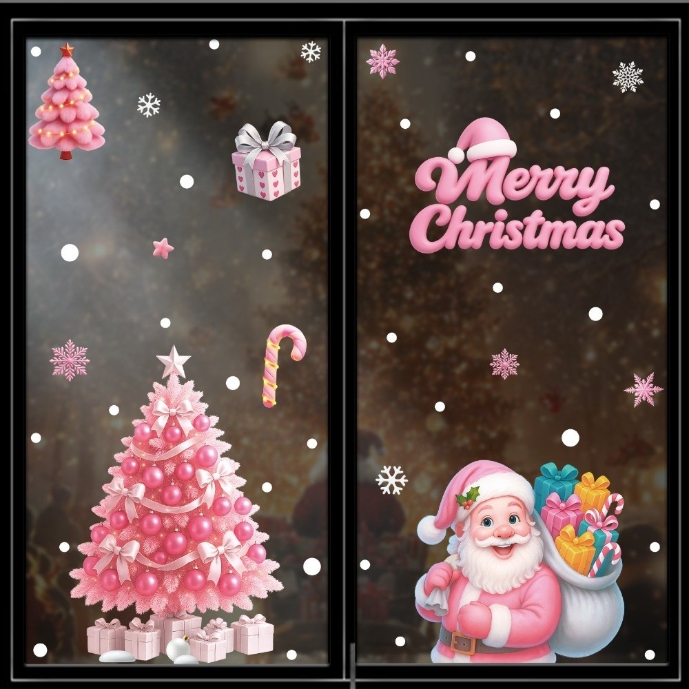 Removable PVC Window Stickers  - Snowflake Window Decal recensie en prijs