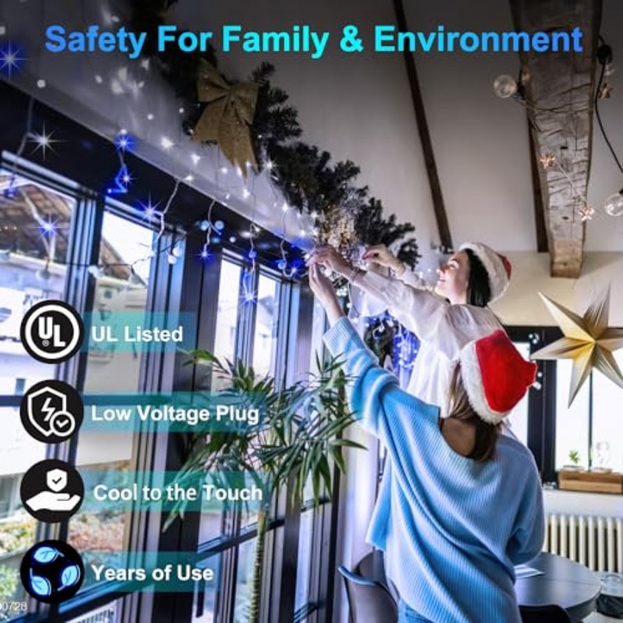 612 LED 60Feet Christmas Light - Christmas Lights Outdoor recensie en prijs