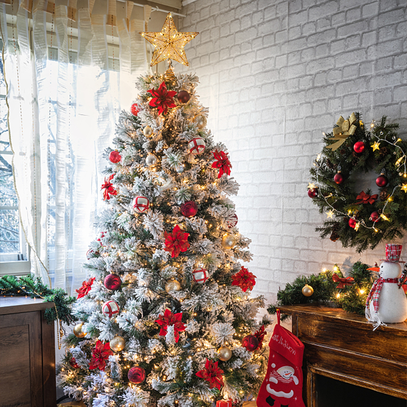 LED Christmas Tree Top Decorat - Star Tree Topper recensie en prijs