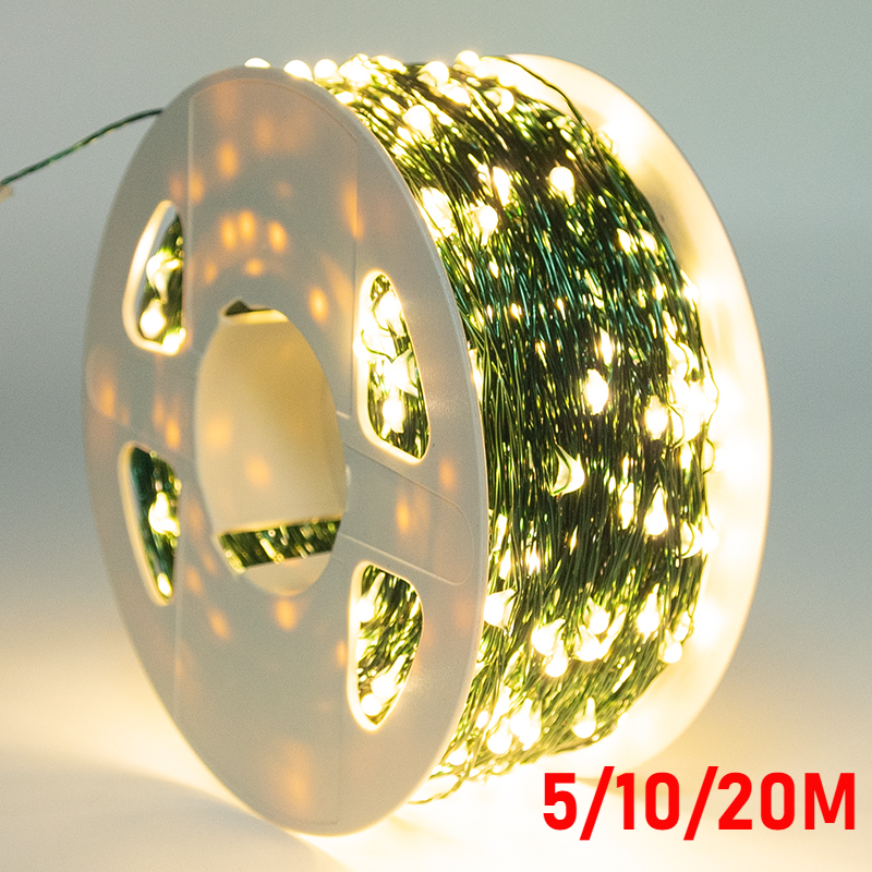 5M/10M/20M LED Copper Wire Str - Led Fairy String Lights recensie en prijs