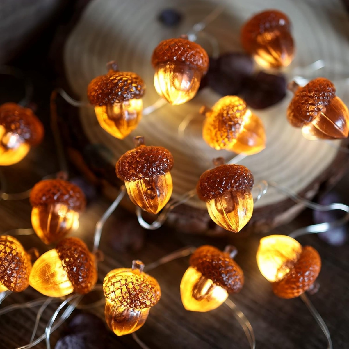 30 LEDs Acorn String Lights Th - Led Fairy String Lights recensie en prijs
