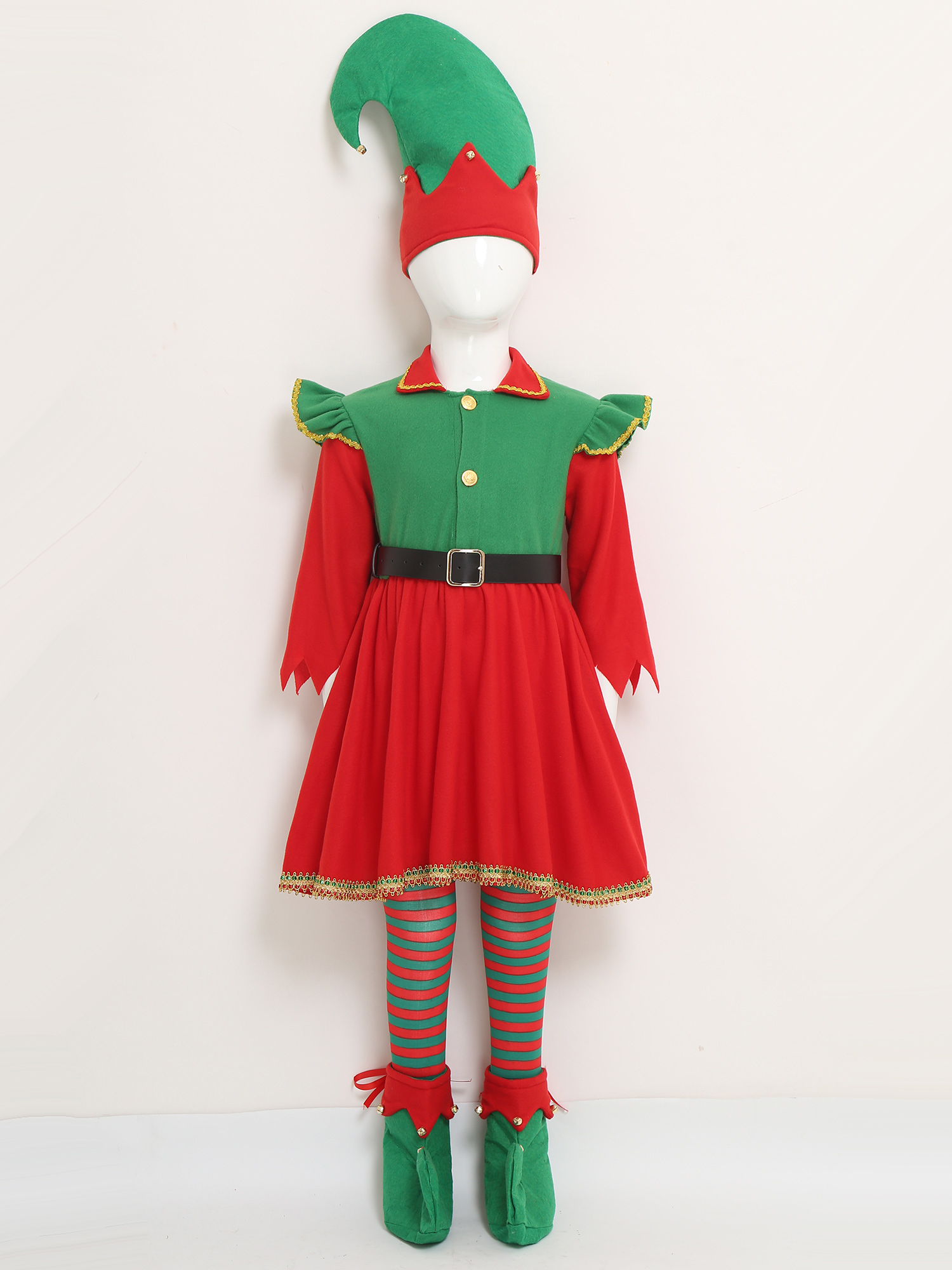Elf Girl Christmas Costume San - Elf Costume Christmas recensie en prijs