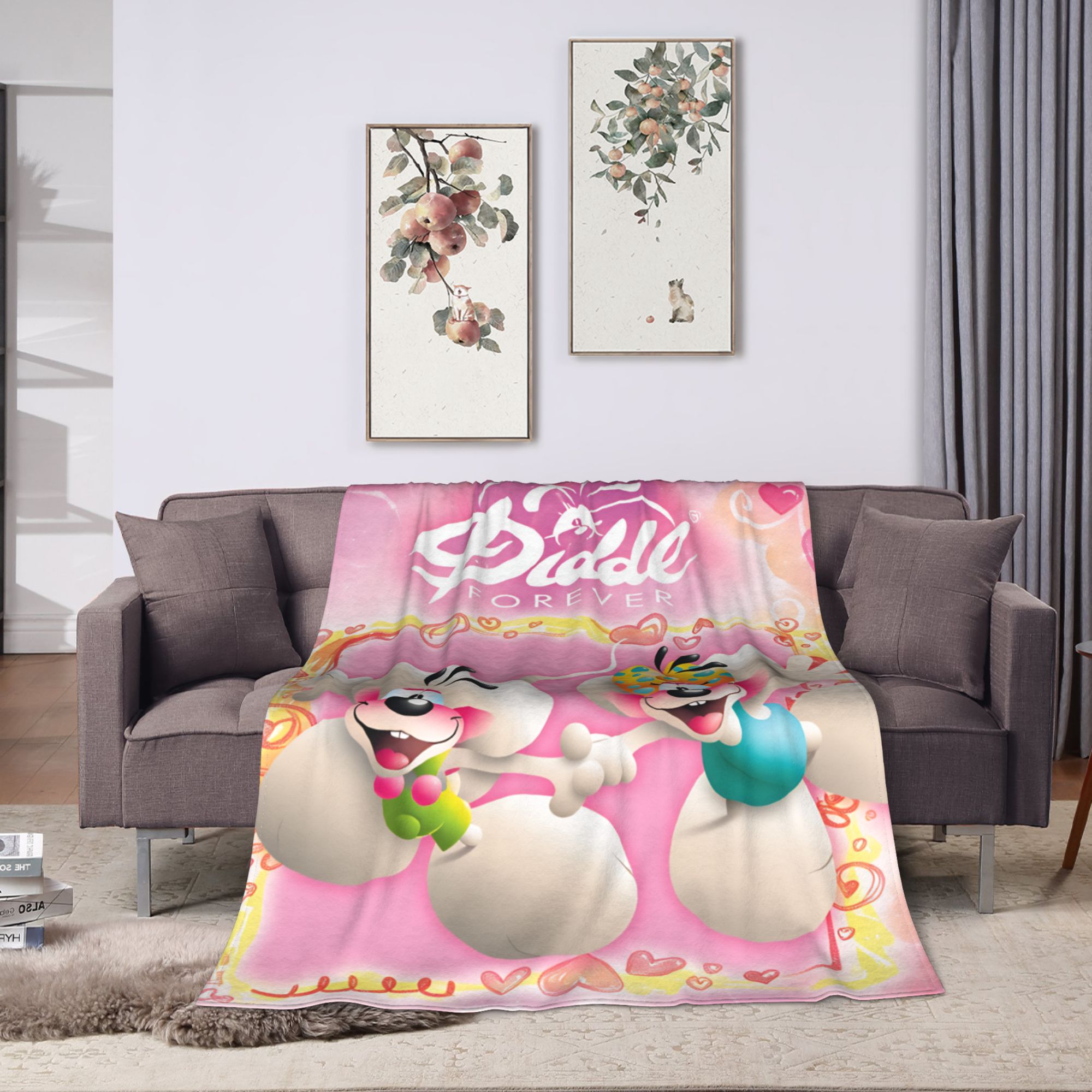 Christmas Diddl Blankets Quali - Christmas Throw Blanket recensie en prijs