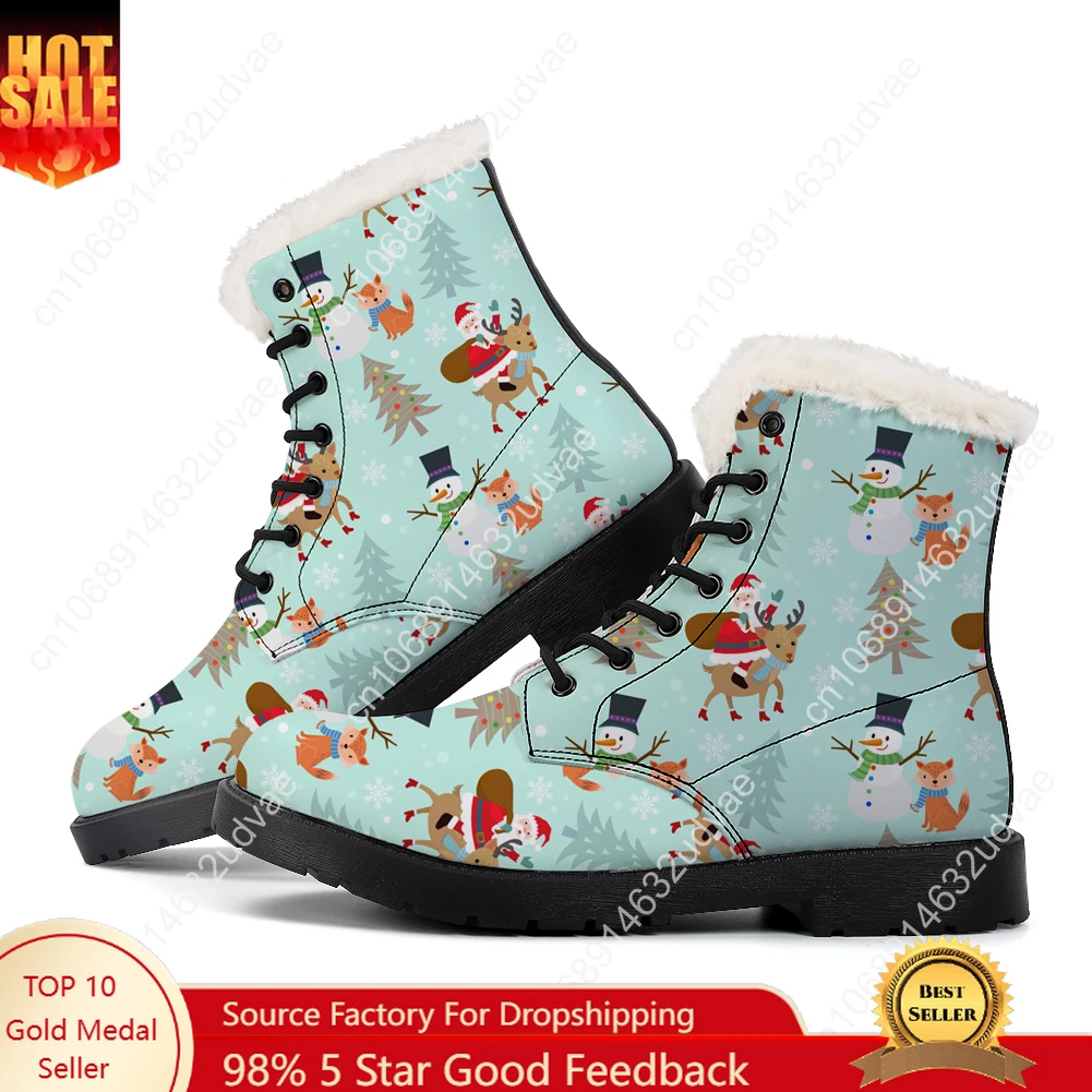 Christmas Plush Boots Mens Wom - Christmas Lights Outdoor recensie en prijs