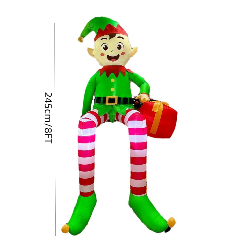 8FT Christmas Inflatables Sitt - Christmas Lights Outdoor recensie en prijs