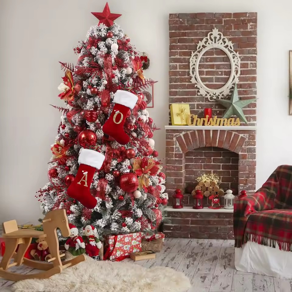 New Creative Alphabet Christma - Christmas Stocking Hanging recensie en prijs