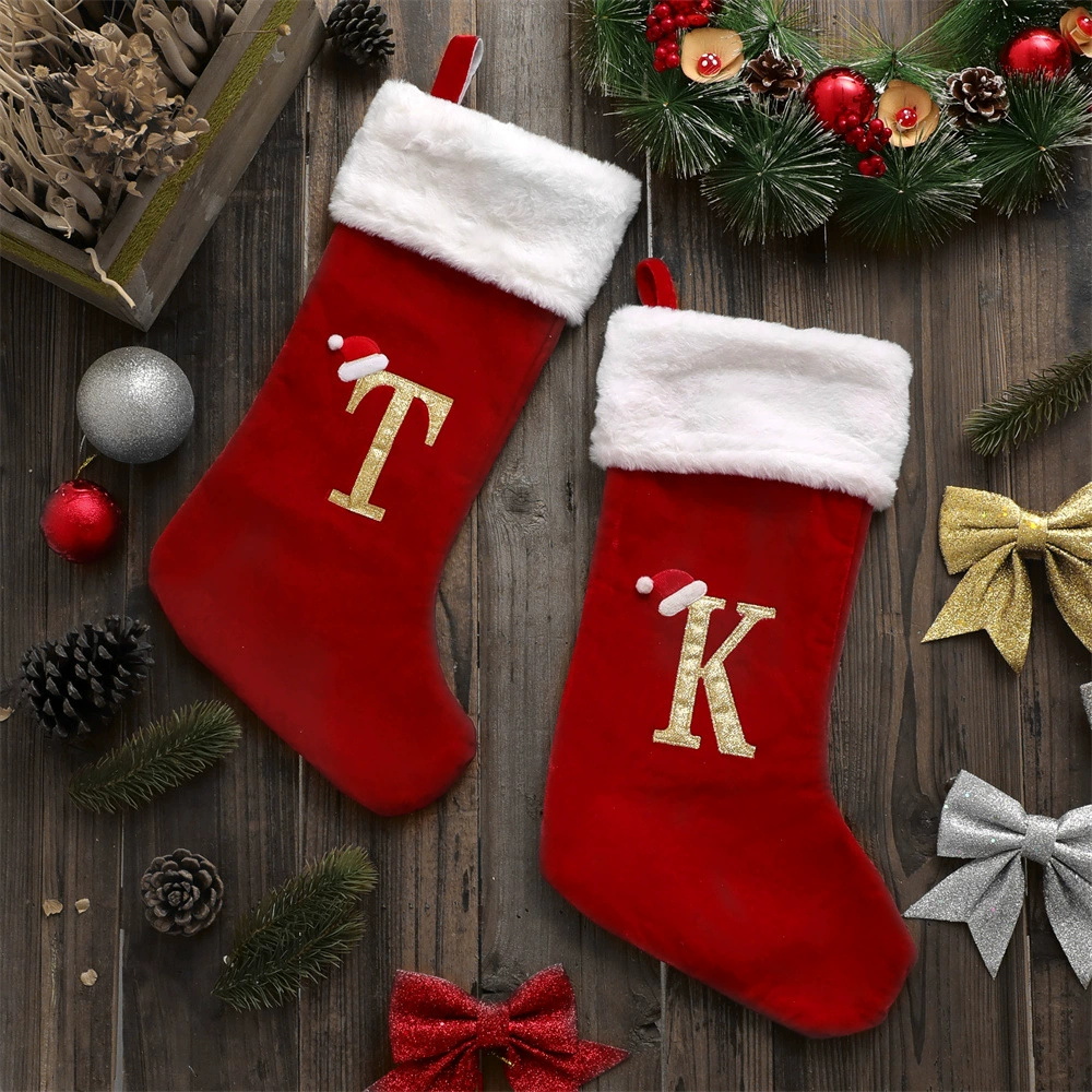 New Creative Alphabet Christma - Christmas Stocking Hanging recensie en prijs