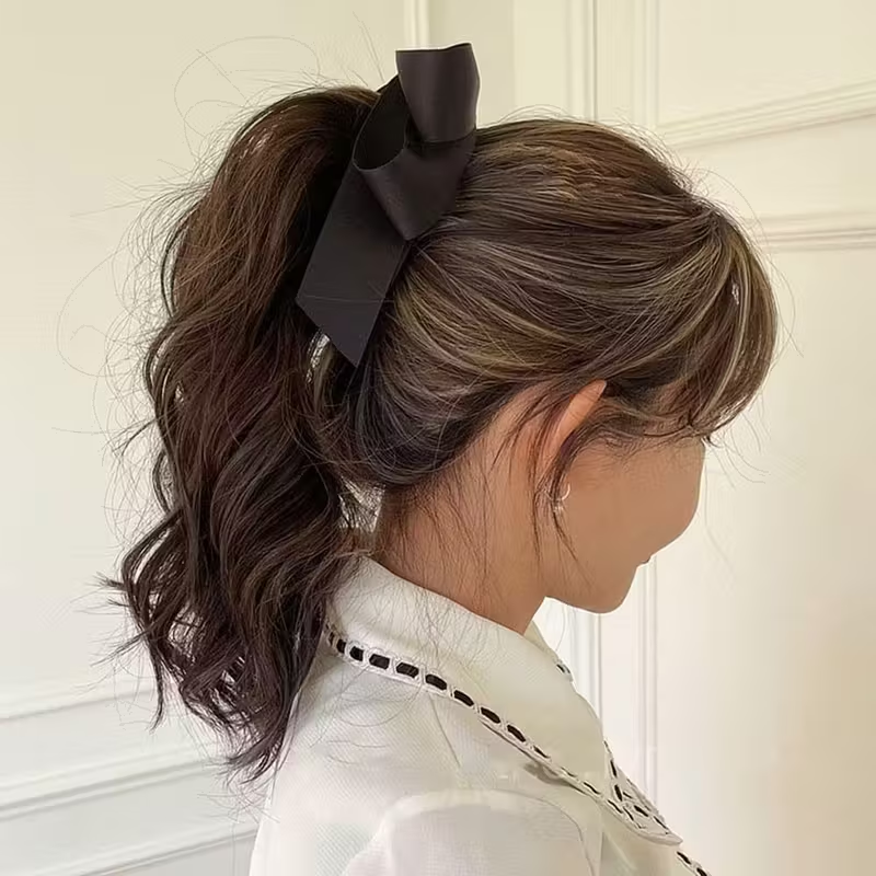 4PCS Bow Tassel Cute Hair Clip - Ribbon Bow Gift recensie en prijs