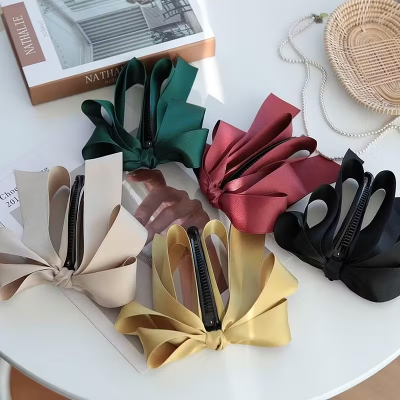 4PCS Bow Tassel Cute Hair Clip - Ribbon Bow Gift recensie en prijs