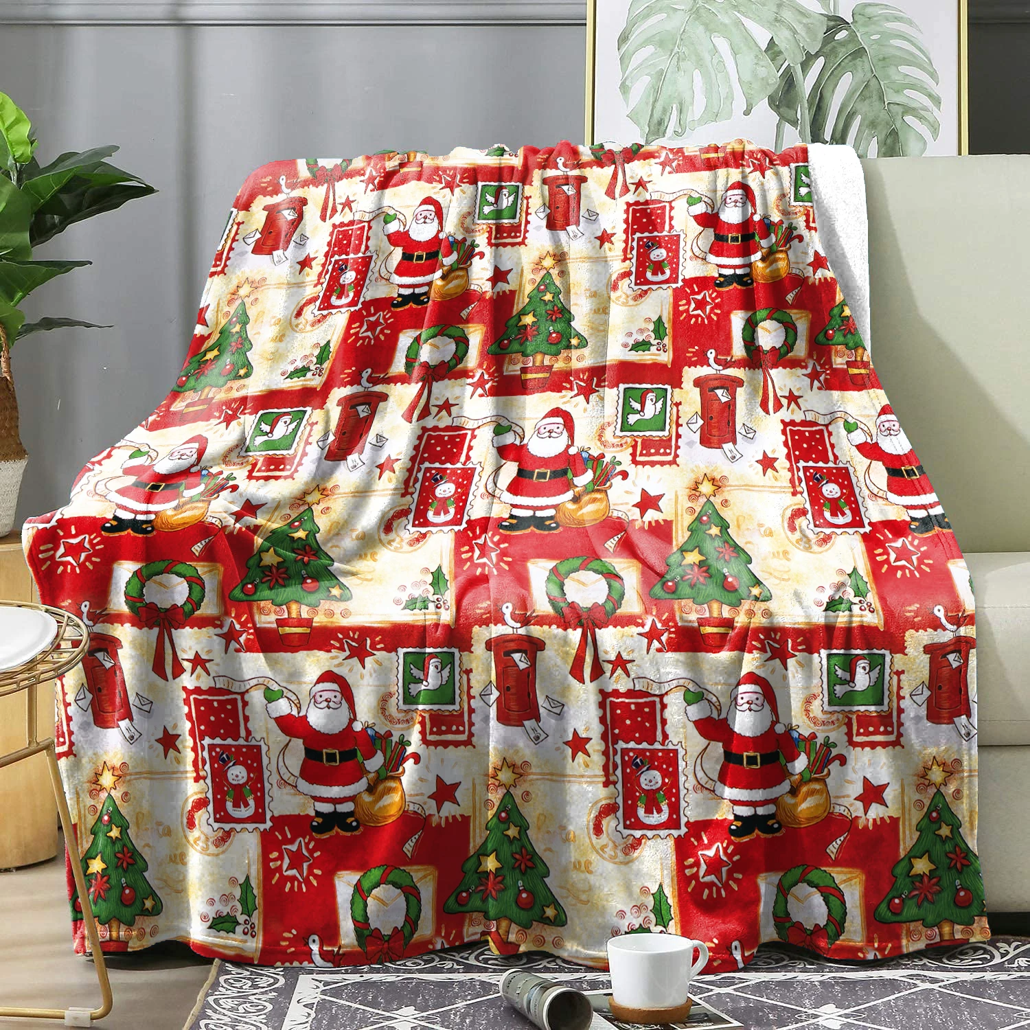 Cozy Flannel Winter Blanket Re - Christmas Throw Blanket recensie en prijs