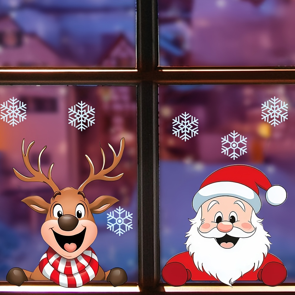 Festive Christmas Window Stick - Snowflake Window Decal recensie en prijs
