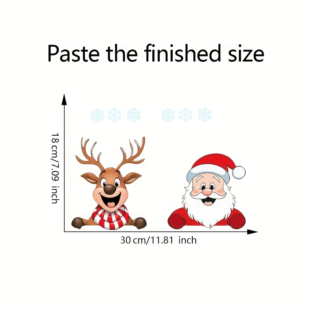 Festive Christmas Window Stick - Snowflake Window Decal recensie en prijs