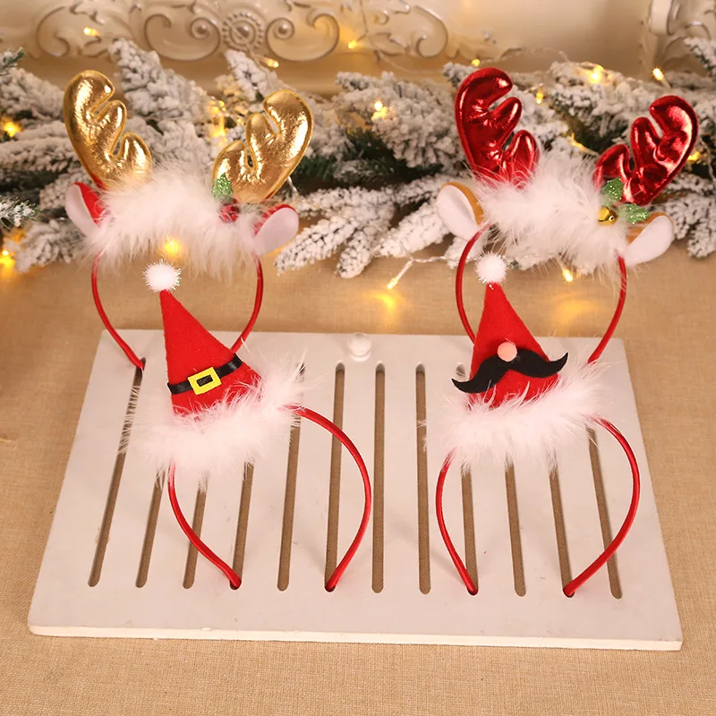 Fashion Christmas Red Bows Hea - Reindeer Antlers Headband recensie en prijs