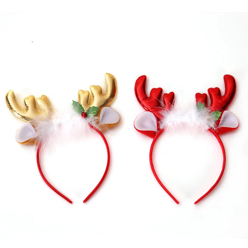 Fashion Christmas Red Bows Hea - Reindeer Antlers Headband recensie en prijs