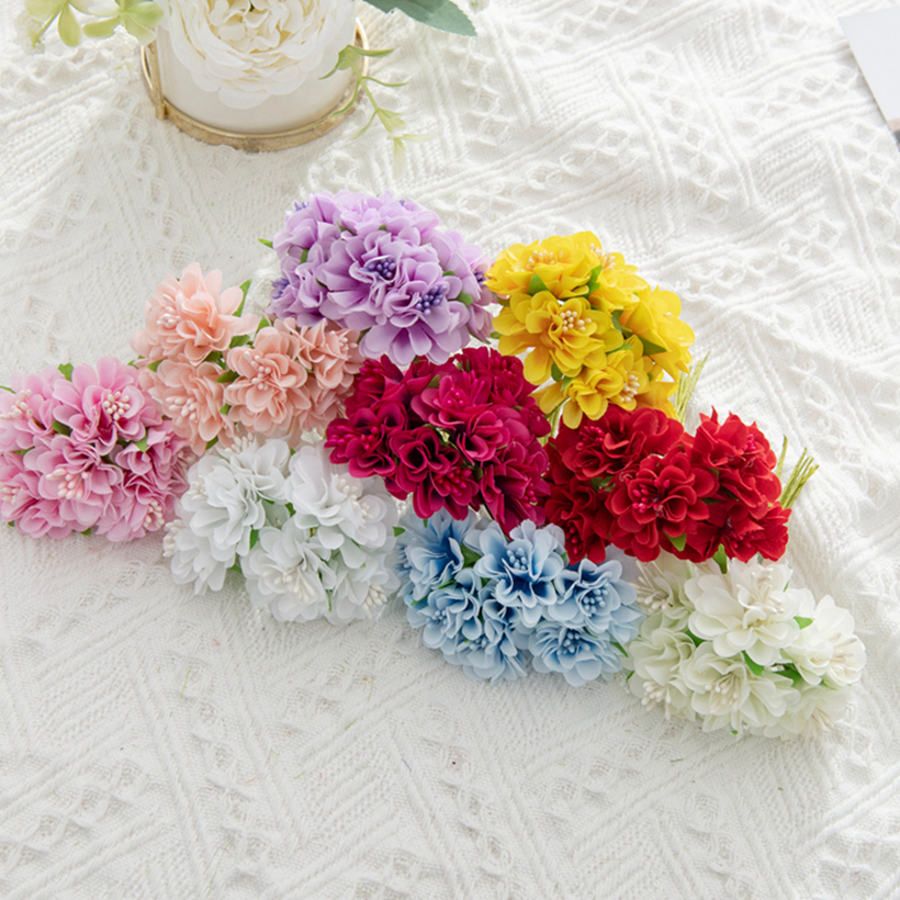 18Pcs Artificial Flowers Stame - Christmas Wreath Fake recensie en prijs