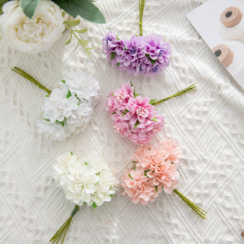 18Pcs Artificial Flowers Stame - Christmas Wreath Fake recensie en prijs