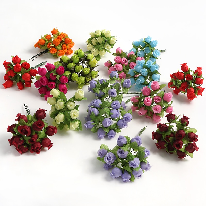 12/36/72/144PCS Rose Artificia - Christmas Wreath Fake recensie en prijs