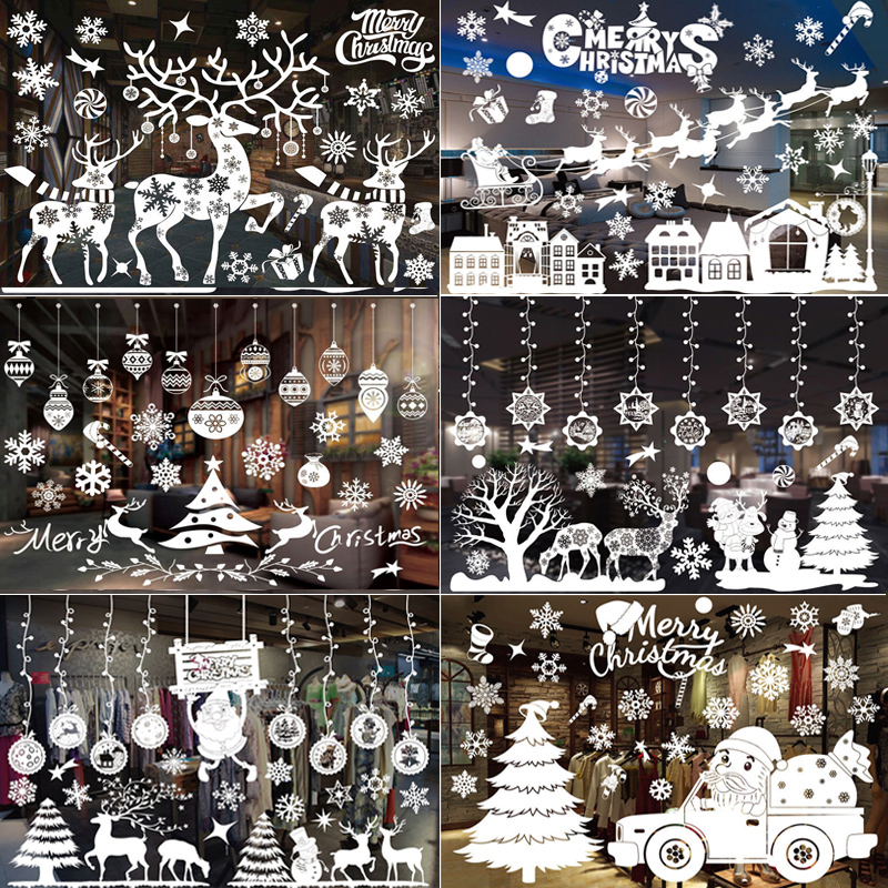 Merry Christmas Decoration Win - Snowflake Window Decal recensie en prijs