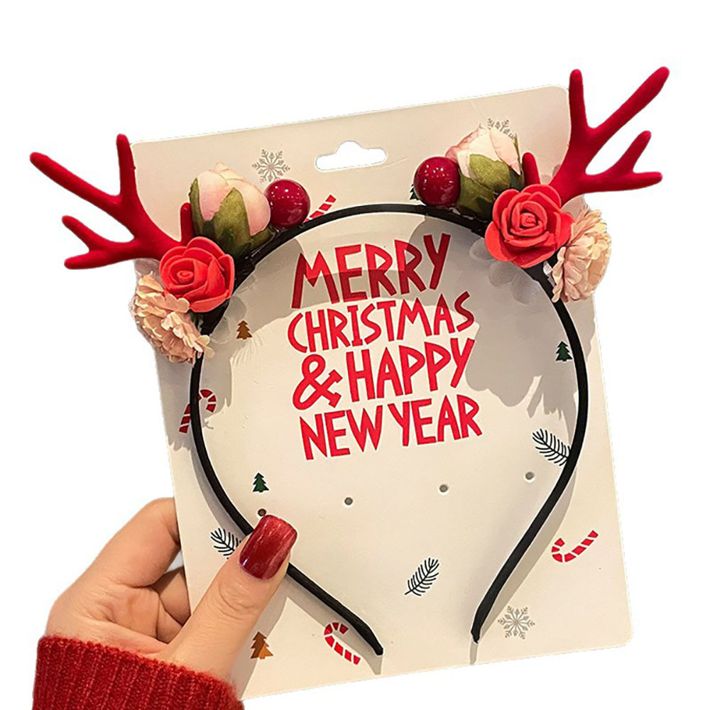 Cute Hair Accessories Velvet C - Reindeer Antlers Headband recensie en prijs