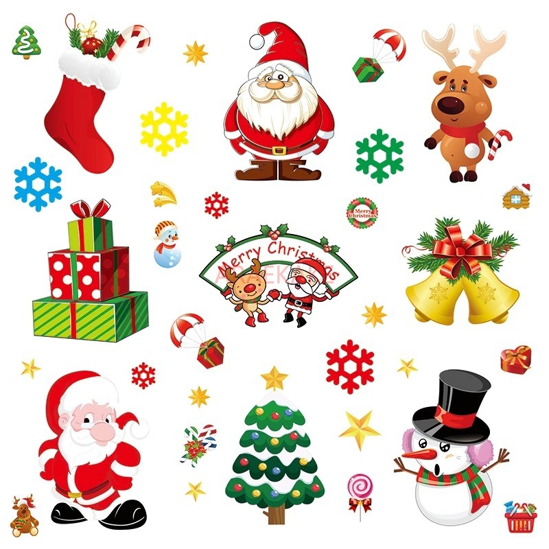 1PCS Removable Christmas Stati - Snowflake Window Decal recensie en prijs